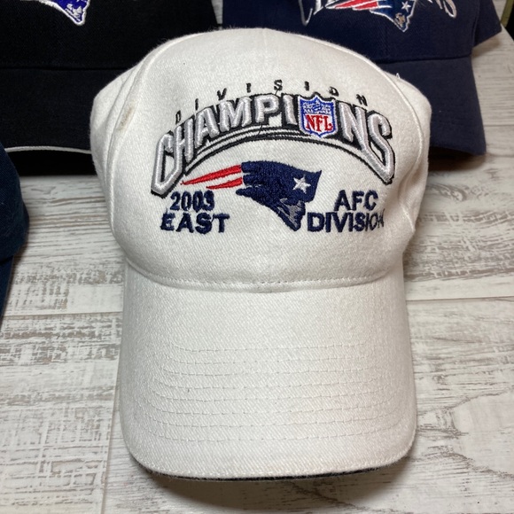 New England Patriots Super Bowl & Conference Champions Hat Cap Lot 2001 2003 +++ - Picture 5 of 10